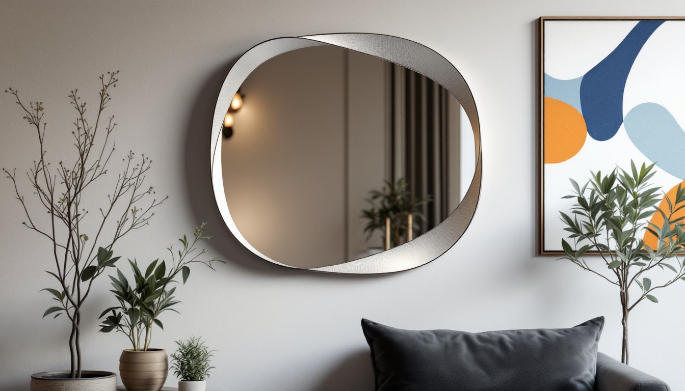 découvrez notre collection de miroirs muraux design, alliant esthétique et fonctionnalité. transformez votre espace avec des pièces modernes qui reflètent votre style unique et apportent une touche d'élégance à votre décoration intérieure.