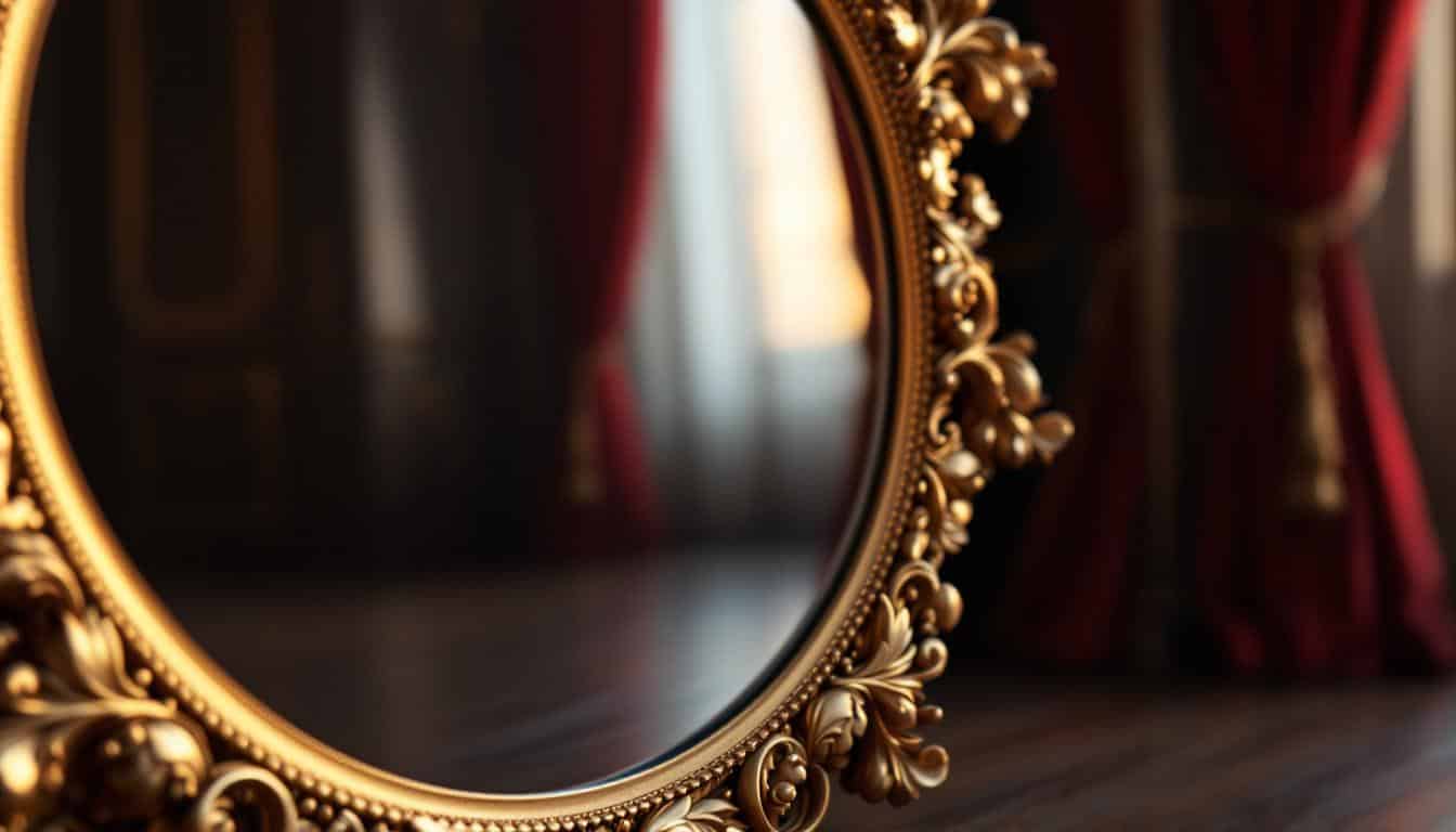 découvrez notre miroir rond en or, un accessoire de décoration élégant qui ajoutera une touche de luxe à votre intérieur. sa finition brillante et son design intemporel s'harmonisent avec tous les styles de décoration, tout en reflétant la lumière pour agrandir votre espace. idéal pour votre salon, chambre ou salle de bain, ce miroir devient rapidement un incontournable de votre aménagement.