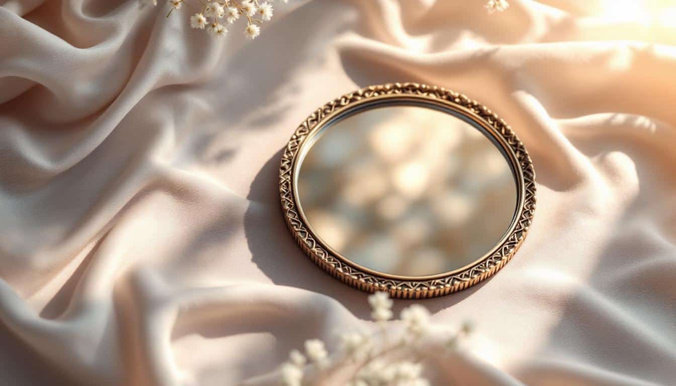 découvrez notre petit miroir rond, un accessoire élégant et pratique pour embellir votre intérieur. parfait pour ajouter une touche décorative à n'importe quelle pièce, il saura refléter votre style avec simplicité et charme.