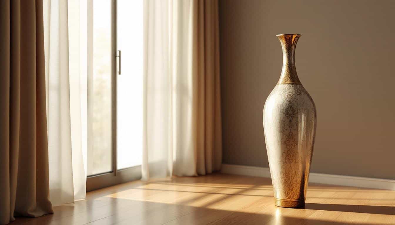 découvrez notre sélection de vases à poser au sol, parfaits pour embellir votre intérieur. que vous choisissiez un style moderne ou traditionnel, nos vases ajouteront une touche d'élégance à votre décoration. idéals pour accueillir vos plus belles plantes, ils sont également un élément décoratif à part entière.